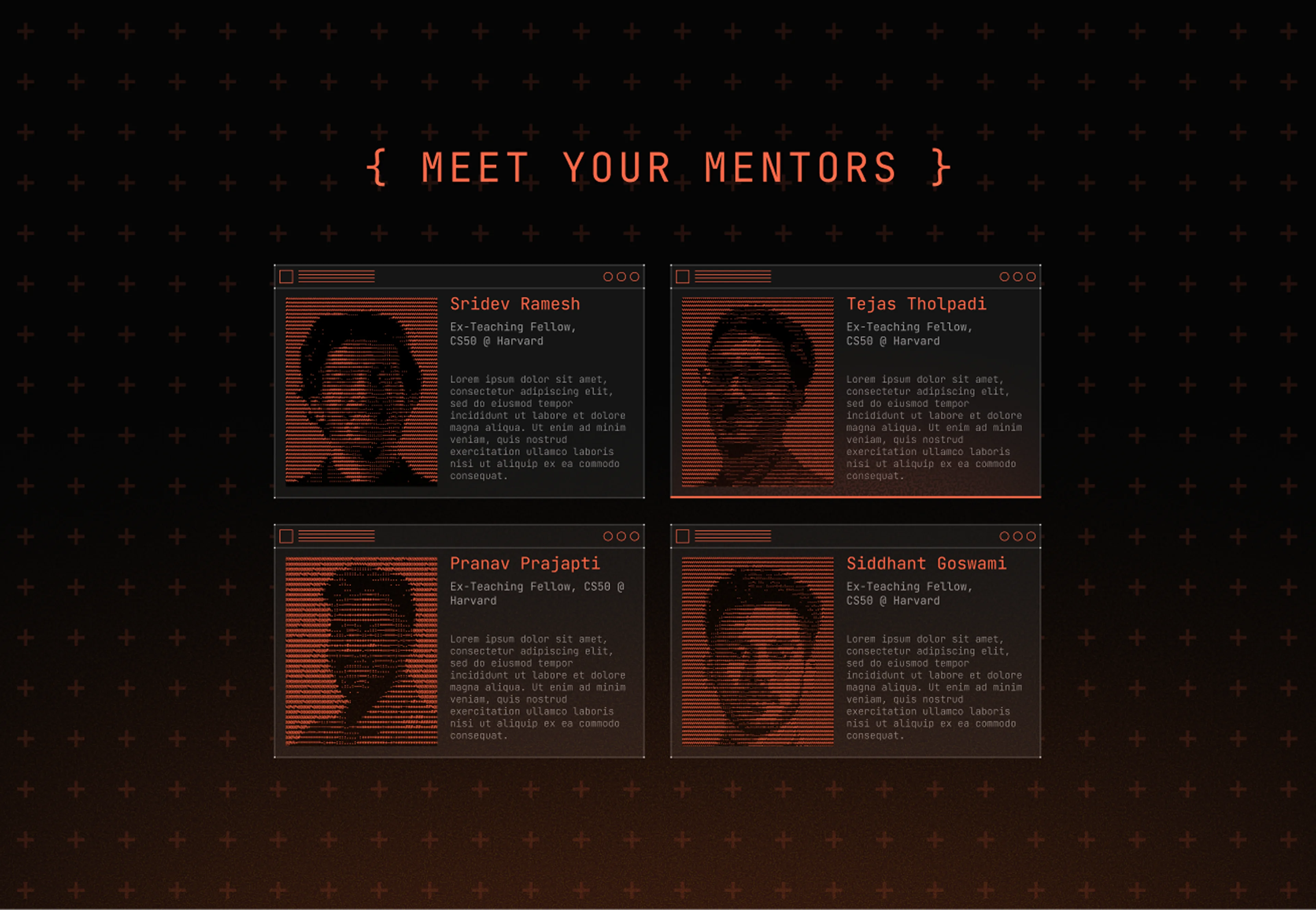 Visual exploration, dark mode treatment