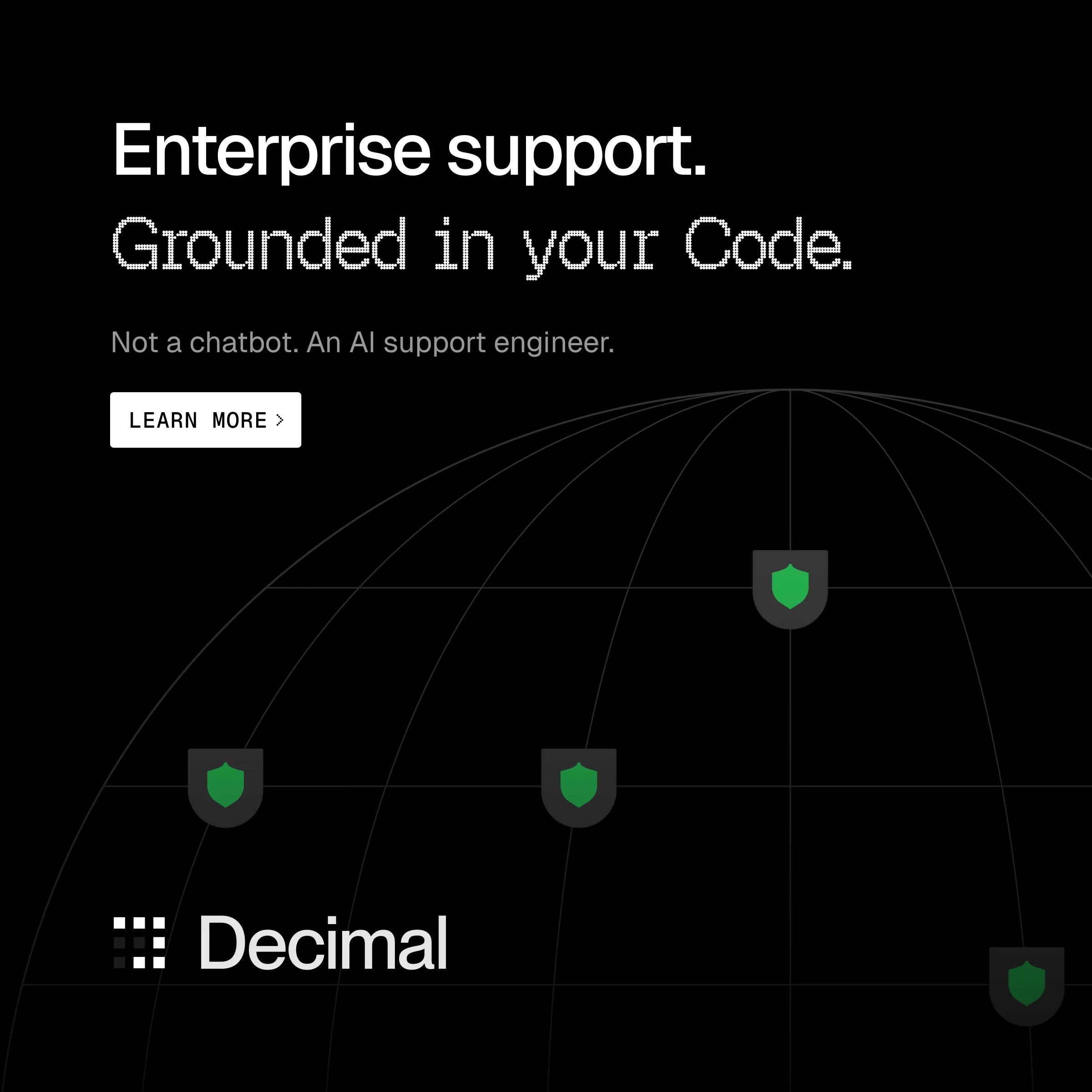 LinkedIn ad, support automation