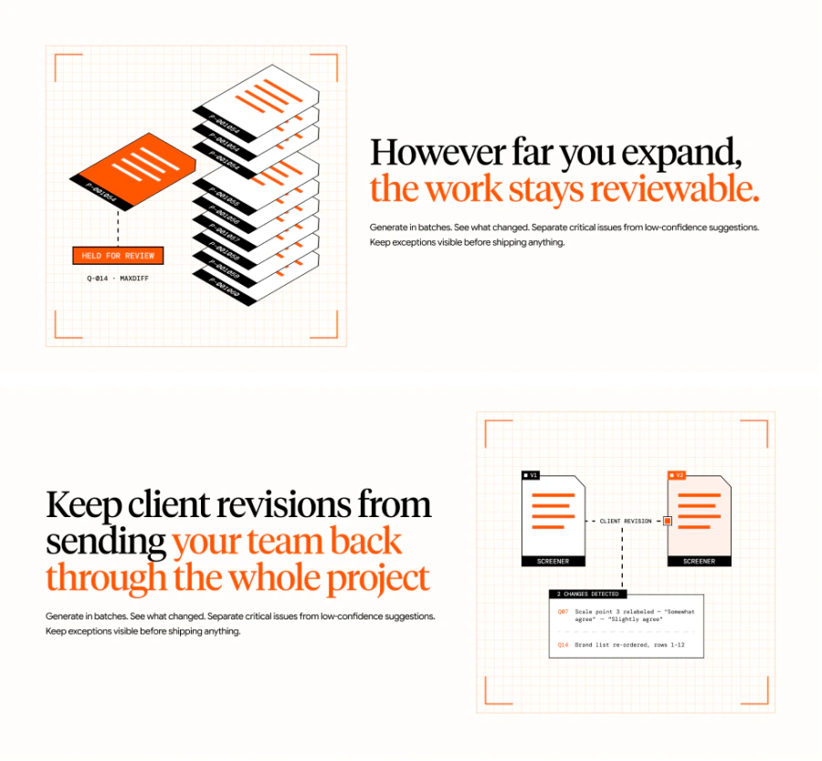 Reviewable batches and client revisions