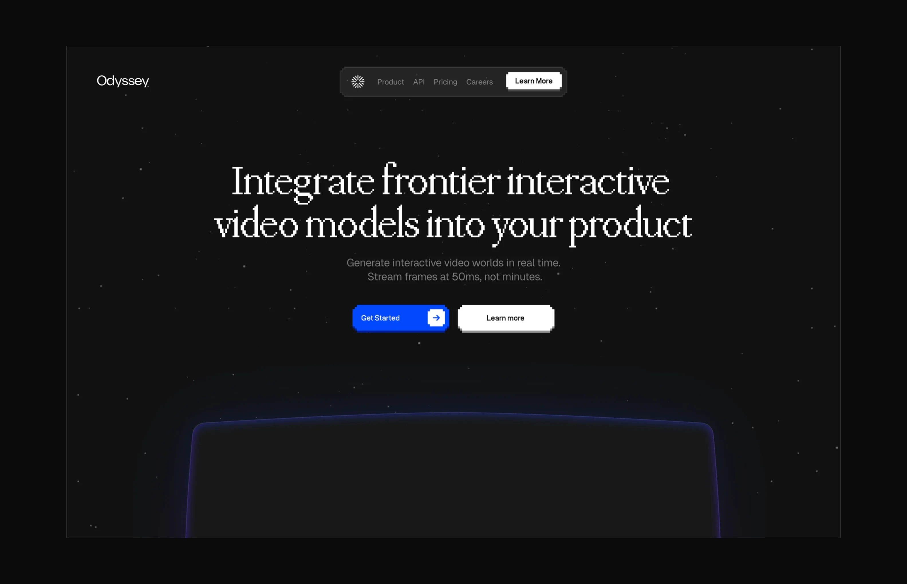 Hero explorations and visual directions