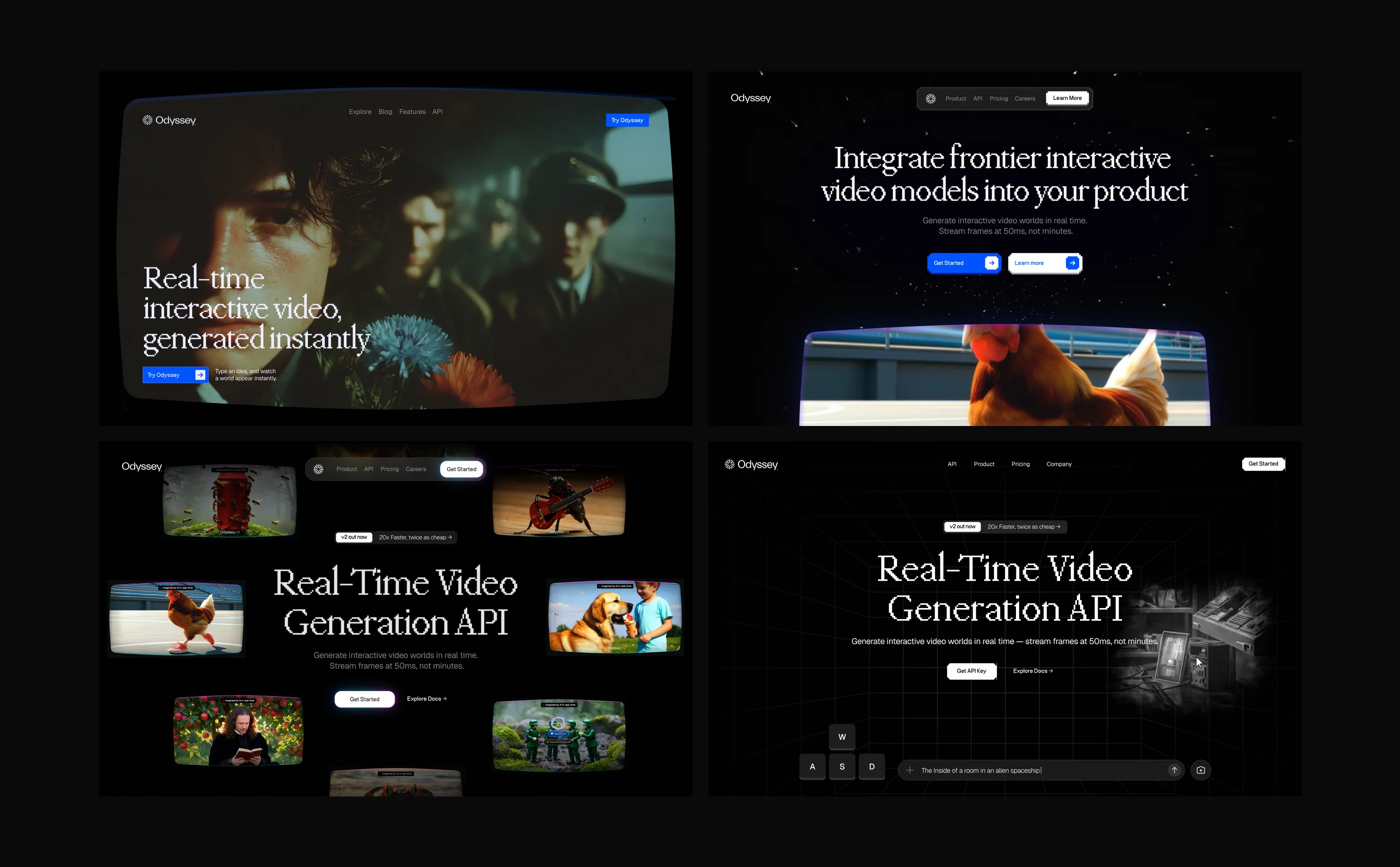 Page layouts and section iterations