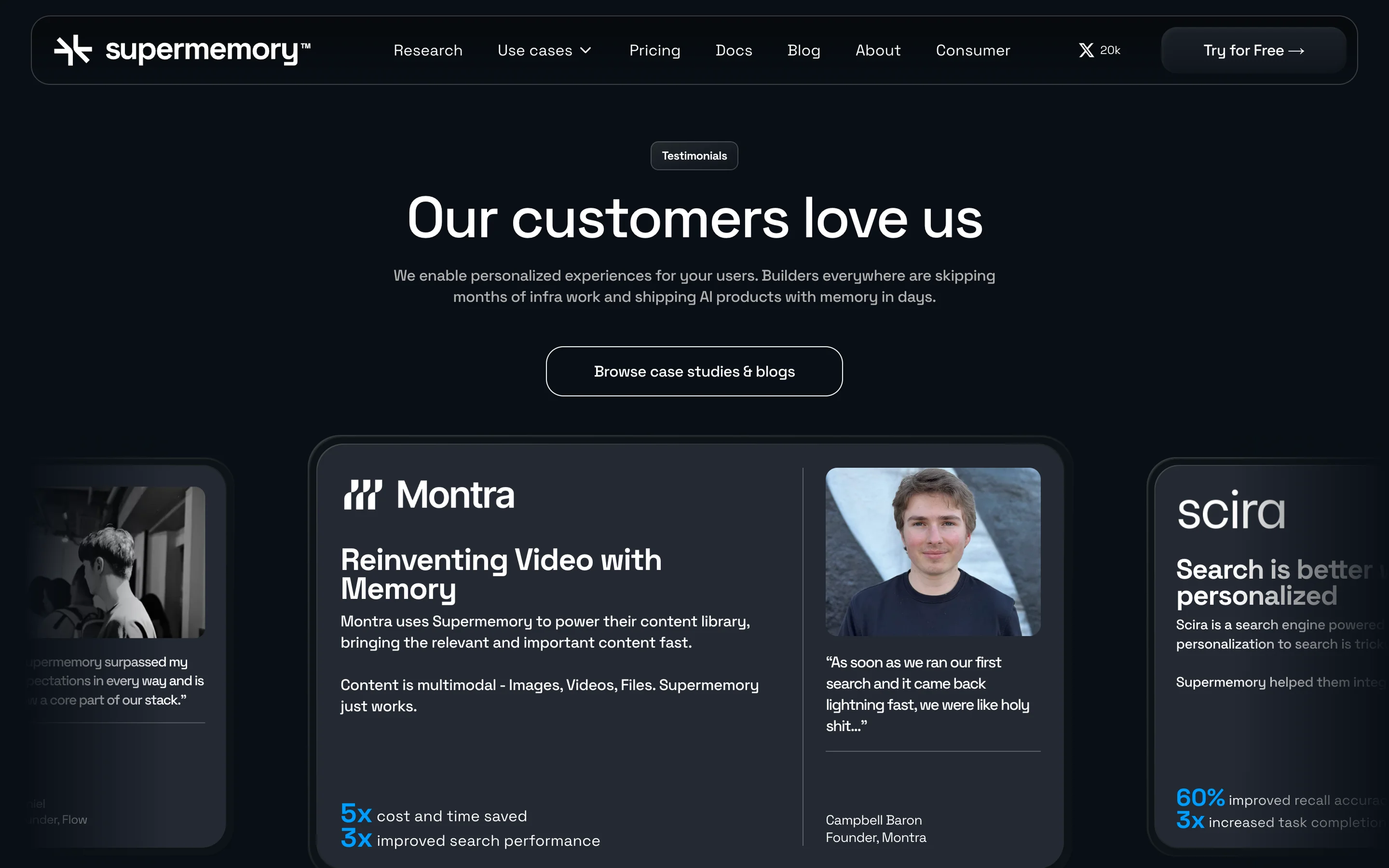 V2 feature comparison section